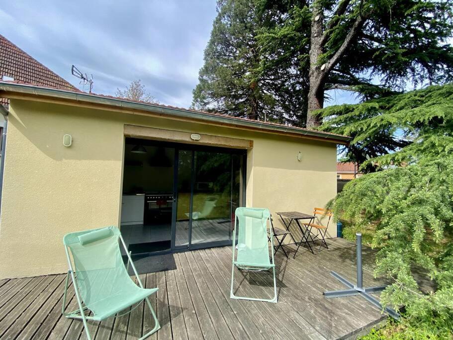 La Lande - Petite Maison Avec Jardin Apartment Vendat ภายนอก รูปภาพ